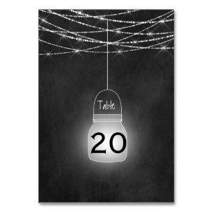 Cartões de Mesa para painéis de controle Rustic Ma