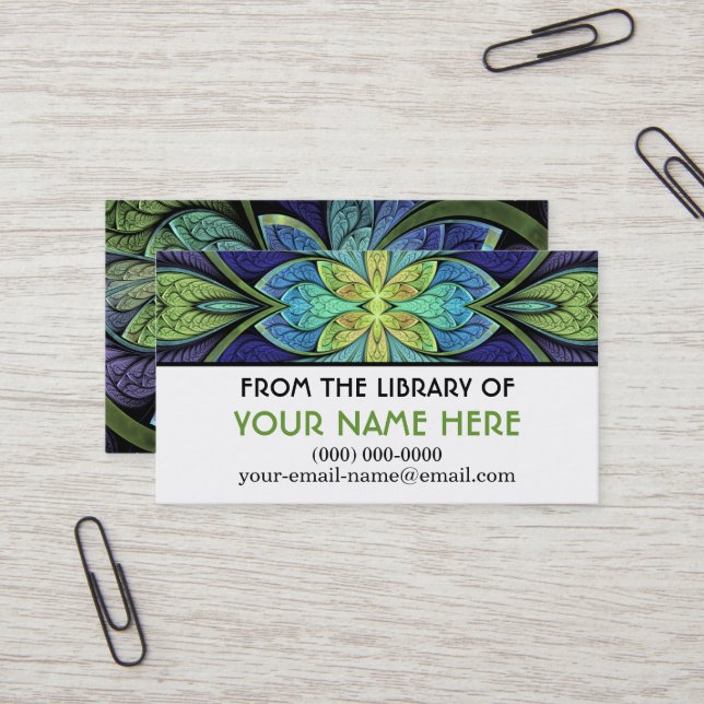 Cartões de mídia La Chanteuse IV (Frente/Verso In Situ)