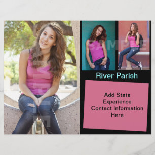 Cartões de Modelo Compostos com Captura de Cabeça