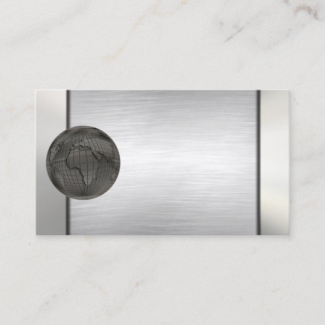 Cartões de mundo empresarial (Frente)