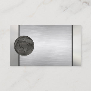 Cartões de mundo empresarial