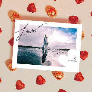 Cartões de Namorados de Fotografia do Amor