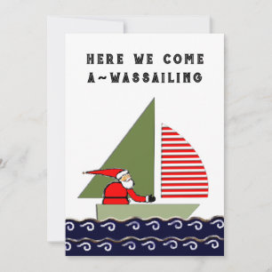 Cartões de Natal à vela