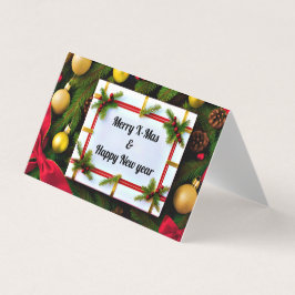 Cartões de natal alegres para desejos felizes