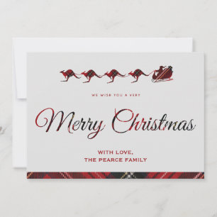 cartões de natal Austrália Feliz Natal Papai Noel
