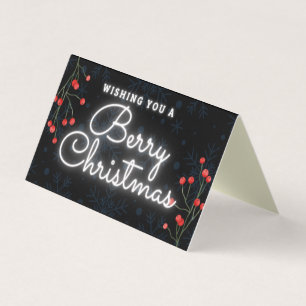 Cartões de Natal Berry Christmas 25 Pack