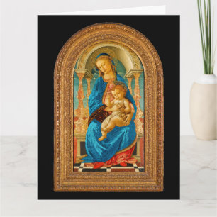 Cartões de Natal Botticelli Jesus