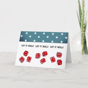 Cartões de Natal Bunco