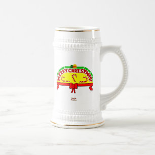 Cartões de natal Caneca de cerveja