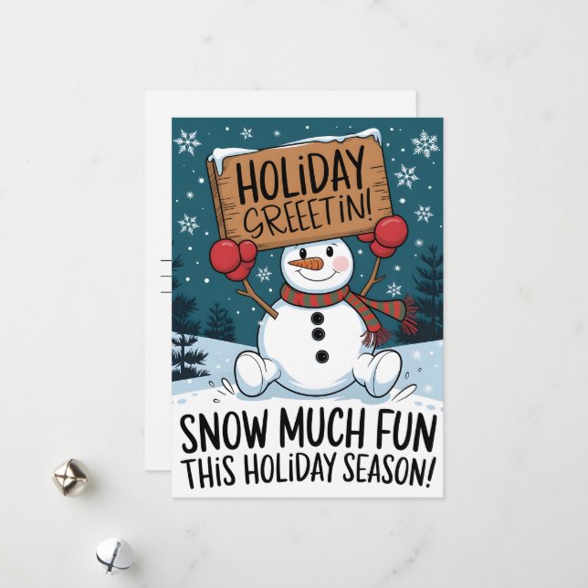 Cartões de natal - Cartões de Natal (Frente/Verso In Situ)