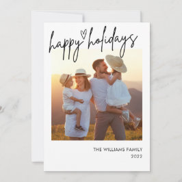Cartões de Natal com Inserção de Foto de Boas Fest