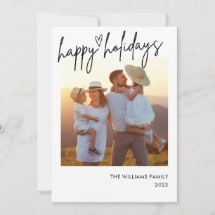 Cartões de Natal com Inserção de Foto de Boas Fest