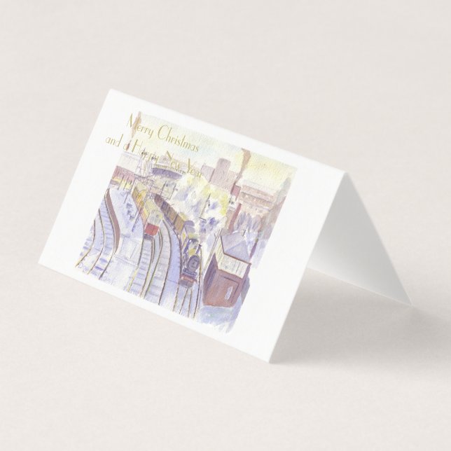 Cartões de Natal da Estação Tynemouth (Frente)