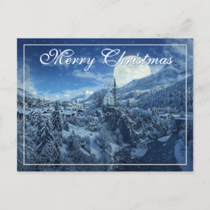 Cartões de Natal da Igreja Snowy