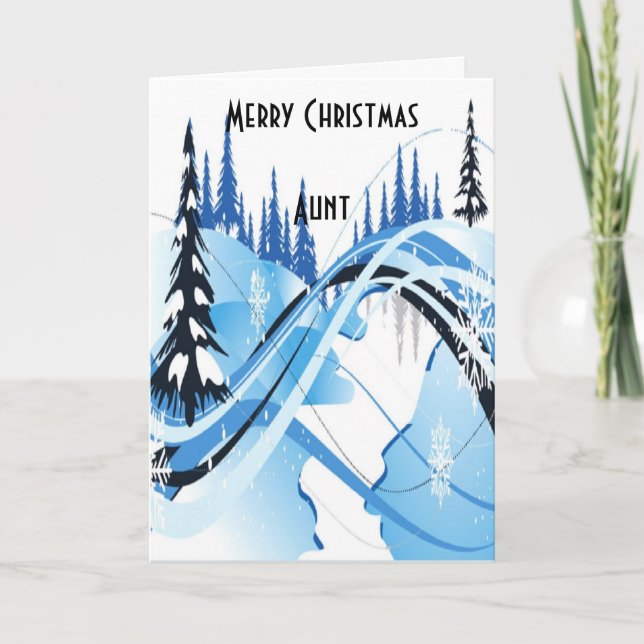 Cartões de Natal da tia (Frente)