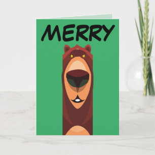 CARTÕES DE NATAL DE ABRAÇO DE URSO