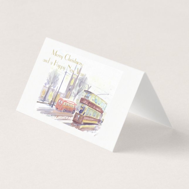 Cartões de Natal de avião da classe Tyne H (Frente)