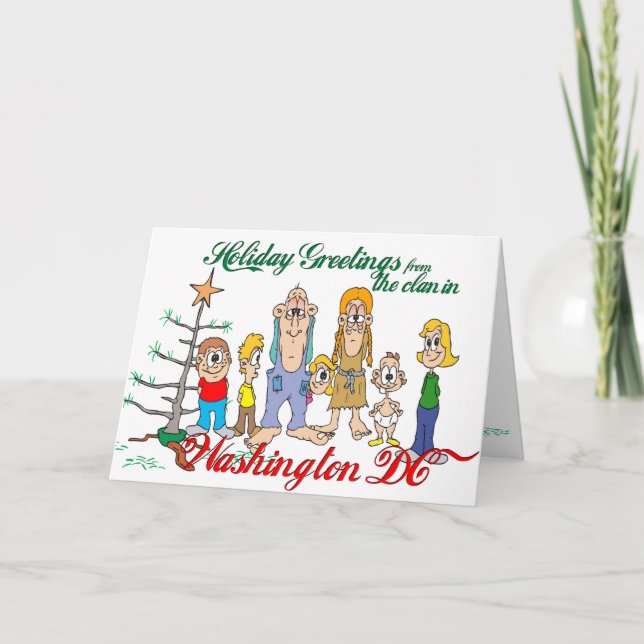 Cartões de natal de DC (Frente)