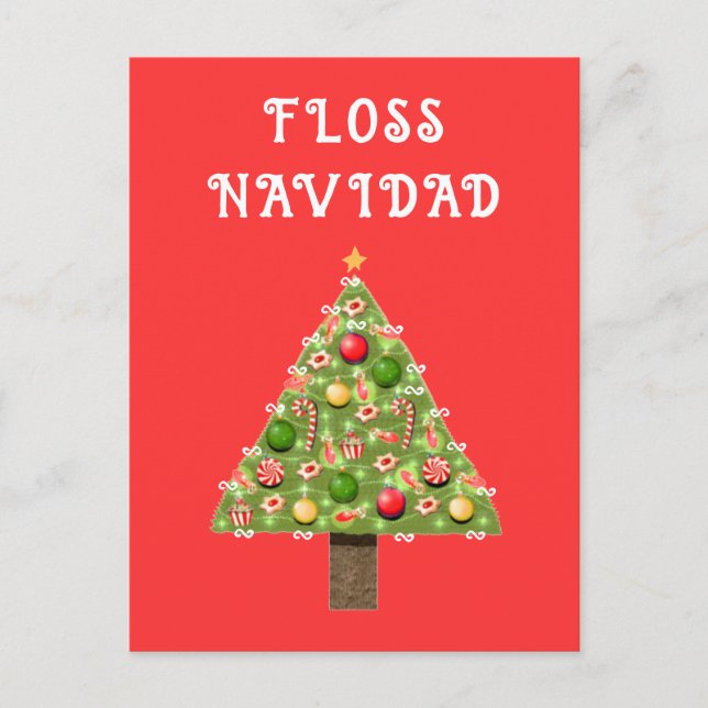 Cartões de Natal de Dentista (Frente)