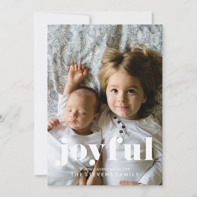 Cartões de natal de Fotografia da Família Pinecone (Frente)