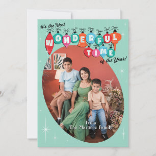 Cartões de Natal de Fotos Retro Antigos