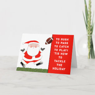 Cartões de Natal de Futebol