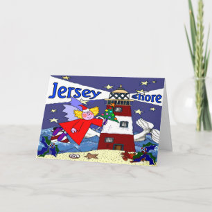 Cartões de natal de Jersey Shore