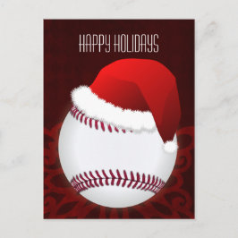Cartões de Natal de jogador de beisebol