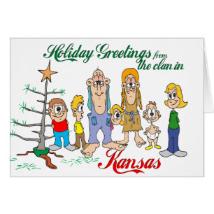 Cartões de natal de Kansas