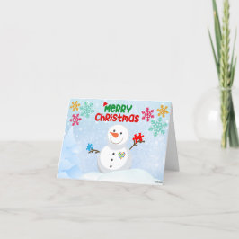 Cartões de natal de Natal de conscientização sobre