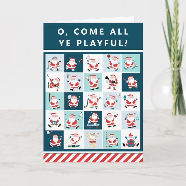 Cartões de natal de Natal de Negócios (Frente)