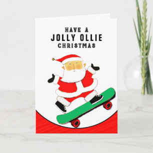 Cartões de natal de Natal de Skate