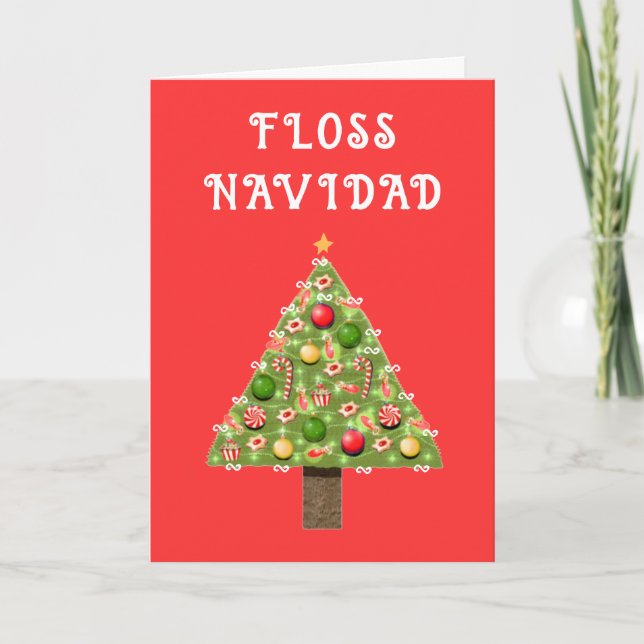 Cartões de natal de Natal Dentista (Frente)