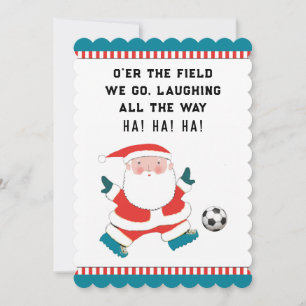 Cartões de natal de Natal do Futebol