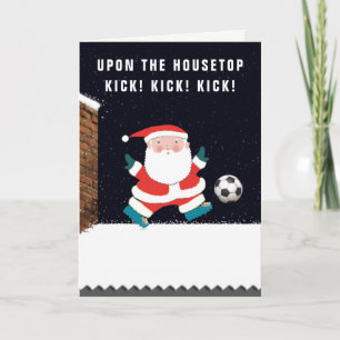 Cartões de natal de Natal do Futebol
