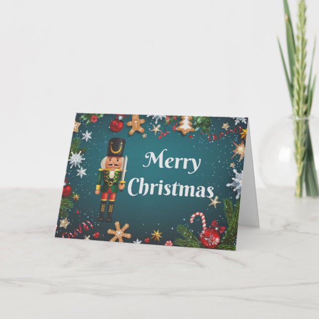 cartões de Natal de Natal do Quebra-Nozes (Frente)