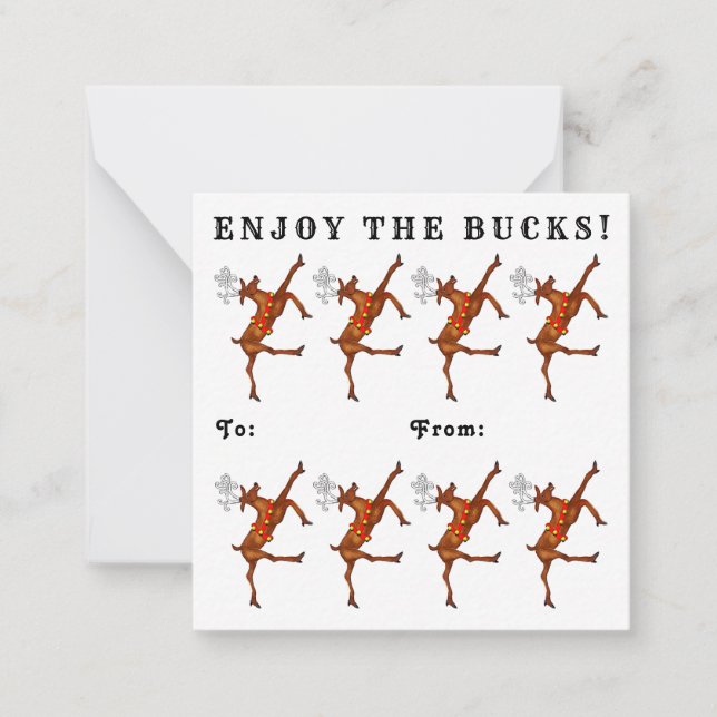 Cartões de natal de Natal Engraçado (Frente)