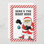 Cartões de natal de Natal engraçados<br><div class="desc">Cartões de saudação de Natal com tema "in a box". Editar texto para adicionar nome e/ou mensagem da empresa a personalizar.</div>