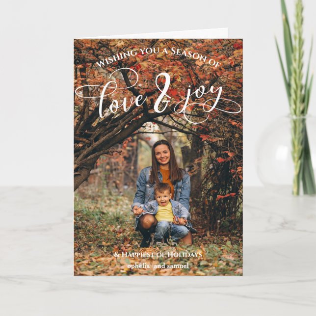 Cartões de natal de Natal Moderno (Frente)