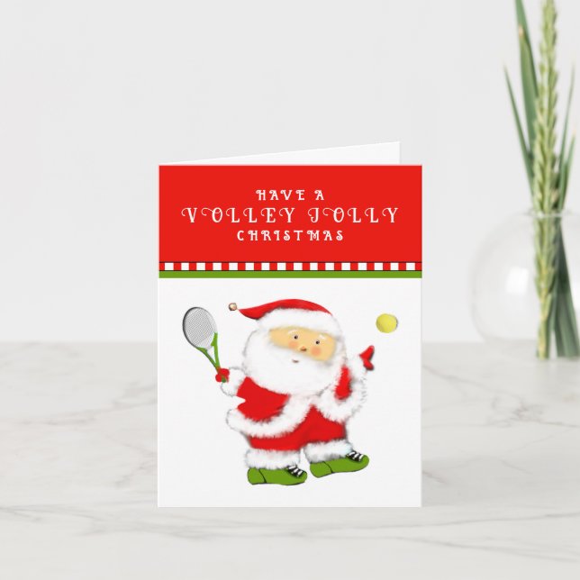 Cartões de natal de Natal tênis (Frente)