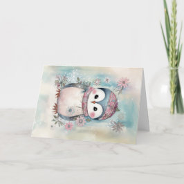 Cartões de natal de Pinguim de Bebês de Natal