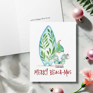 Cartões de Natal de Praia Tropicais, Não Fotográfi