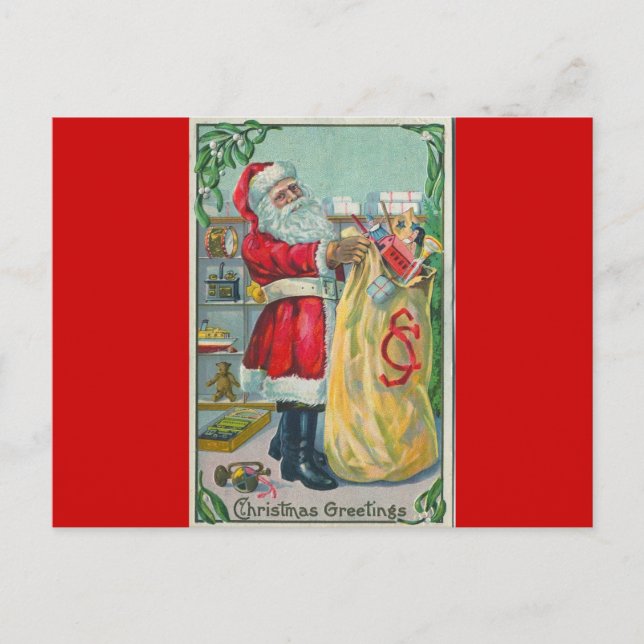 Cartões de natal de reprodução antigos (Frente)