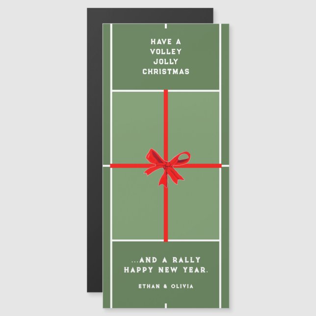 Cartões de Natal de Tênis Criativos (Frente/Verso)