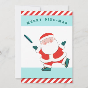 Cartões de Natal de Ultimate Frisbee