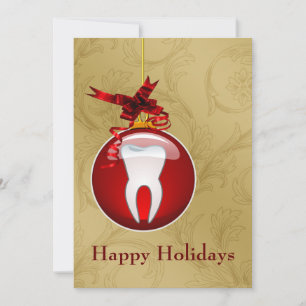 Cartões de natal Dentista