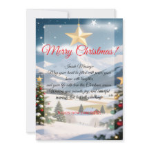 Cartões de Natal Desejando Magia de Natal