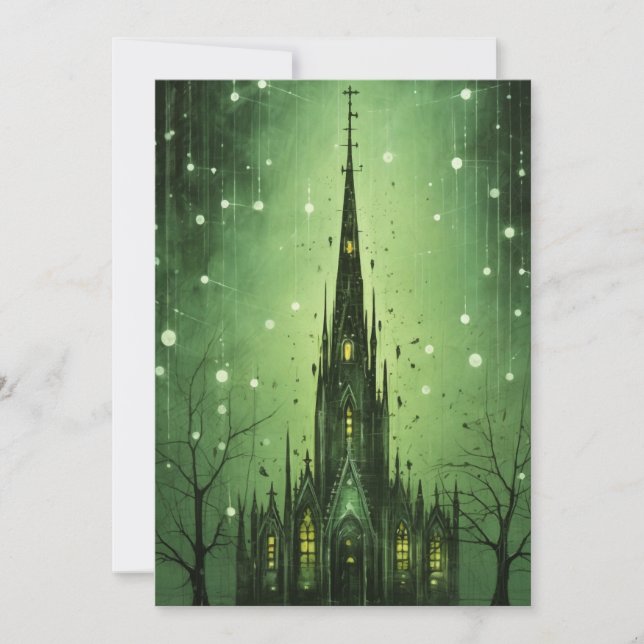 Cartões de Natal Digitais - Cartões de Natal Único (Frente)