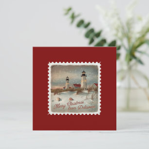 Cartões de natal do Cartão de Férias Delaware