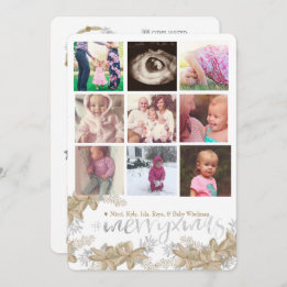 Cartões de Natal do Instagram com o Ano em Revisão